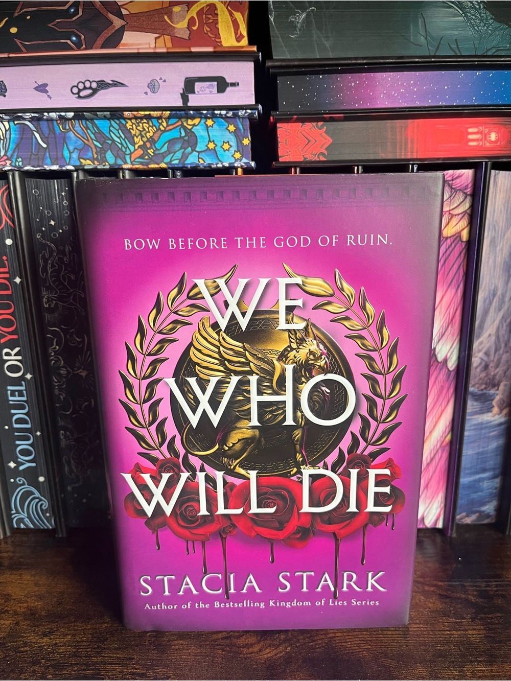 We Who Will Die by Stacia Stark OOP Deluxe Hardcover